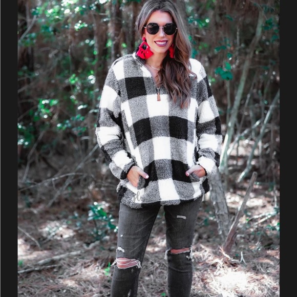 Cherry Bow Luxe Pullover: Cream - Jess Lea